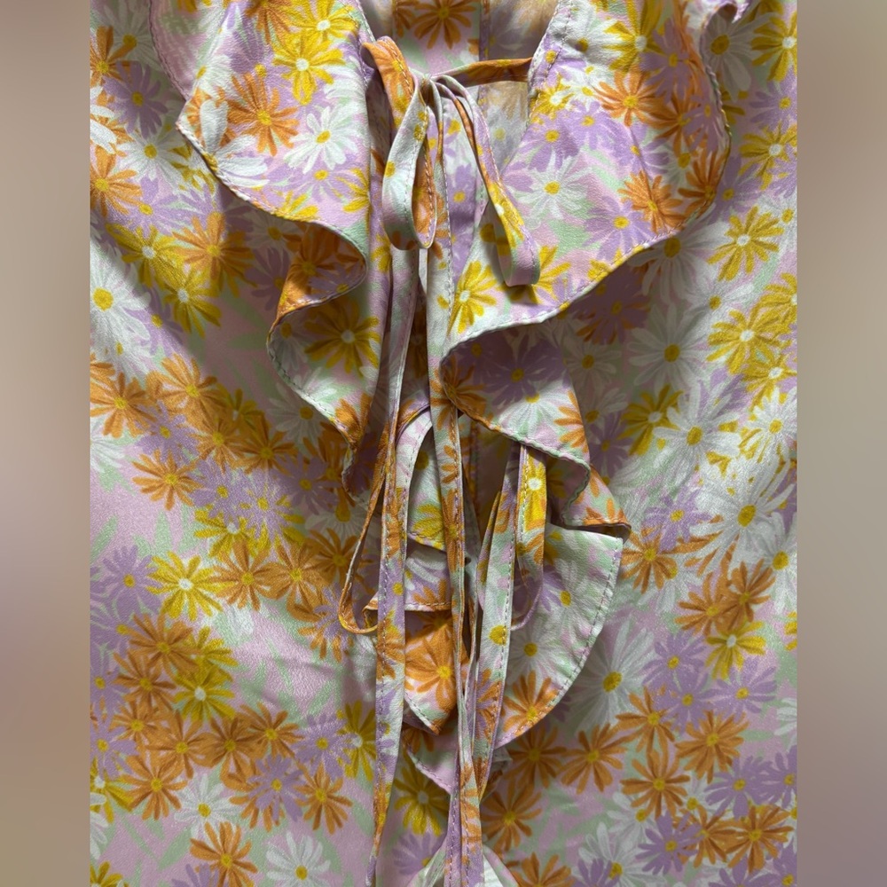Rokh Ruffle‎ Ribbon Dress - Picture 7 of 12
